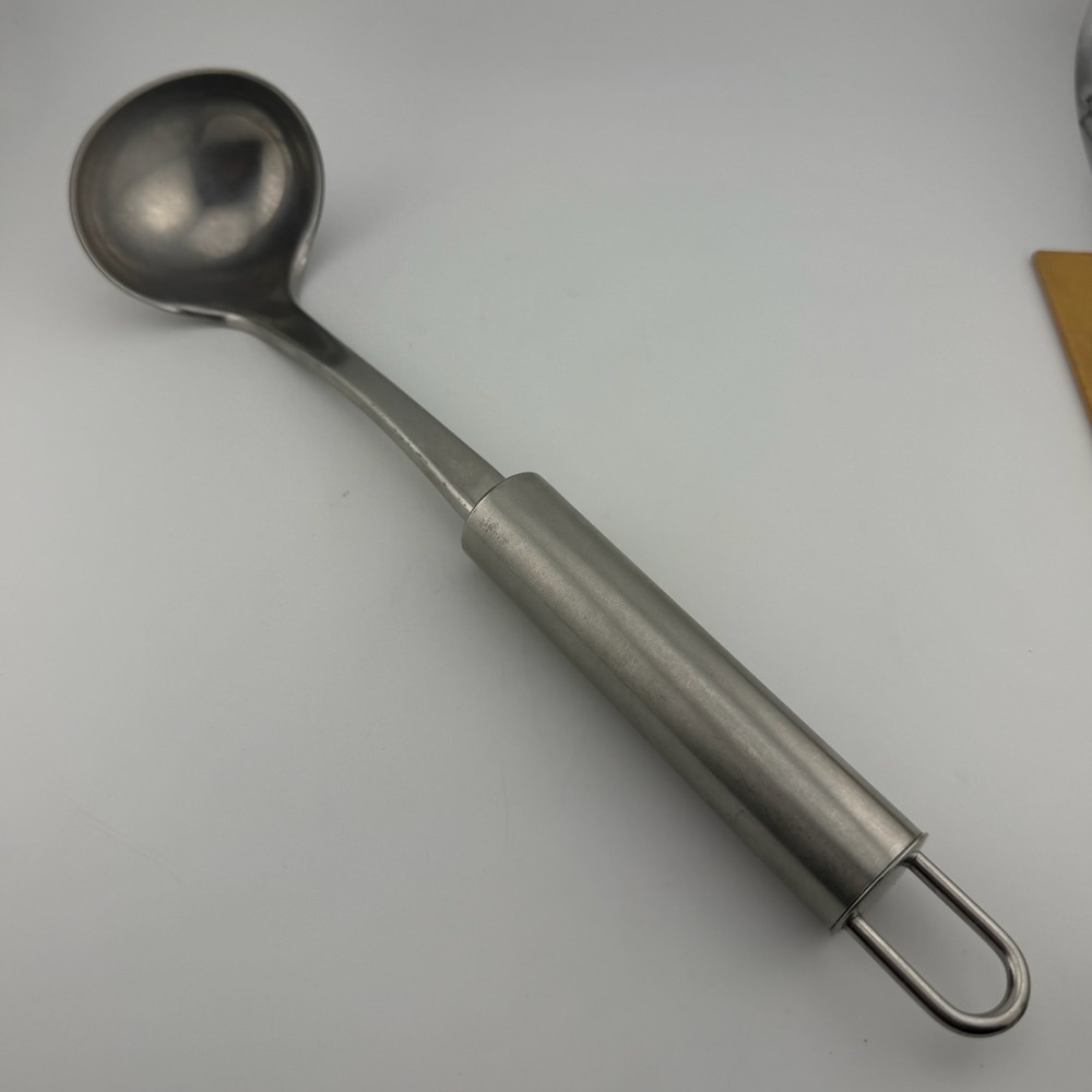 Rostfrei Soup Ladle Silver Tone 18/10 Stainless Steel German Kitchen Tool